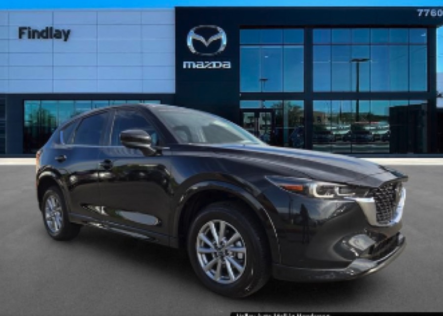 Black 2025 Mazda CX-5 at Findlay Mazda